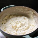 Creamy Mashed Red Potatoes in a Ducth Oven